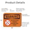 Signmission No Cellular Phones Beyond This Point, 18 in W x Rectangle, Aluminum OS-2PACK-WS-A-1218-L-12697 - alternate 5